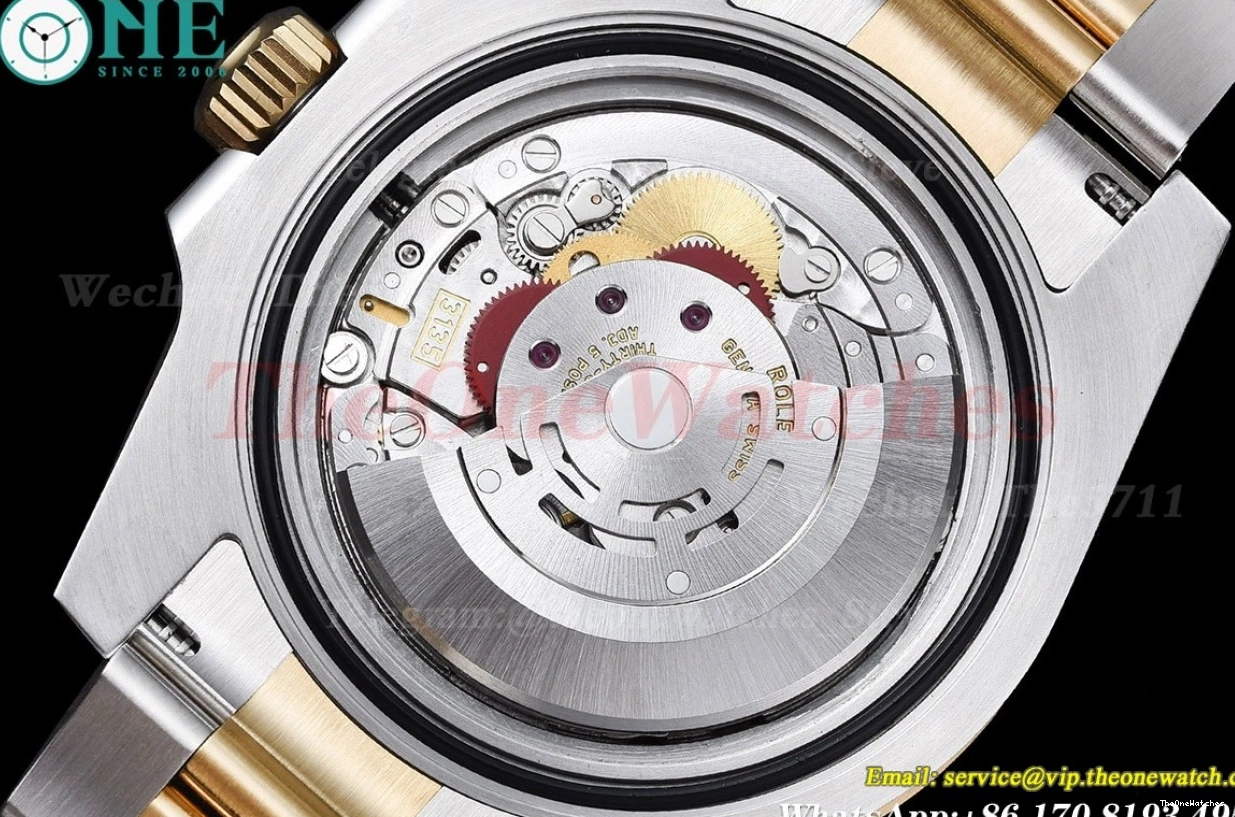 116613LN VS3135 Black Submariner 904L YG Dial SS CLEAN 0326